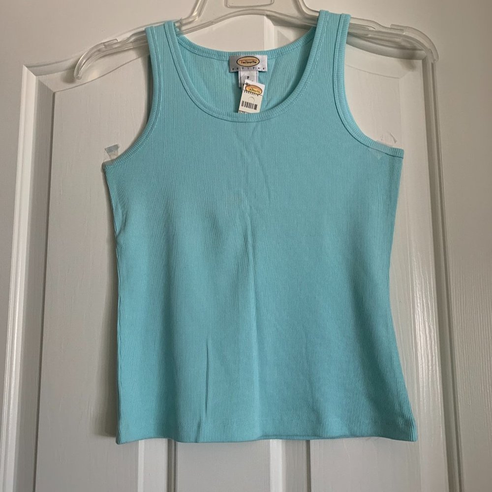 Talbots Ribbed Cotton Tank Top (NWT)